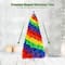 Costway 7ft. Unlit Rainbow Full Fir Artificial Christmas Tree